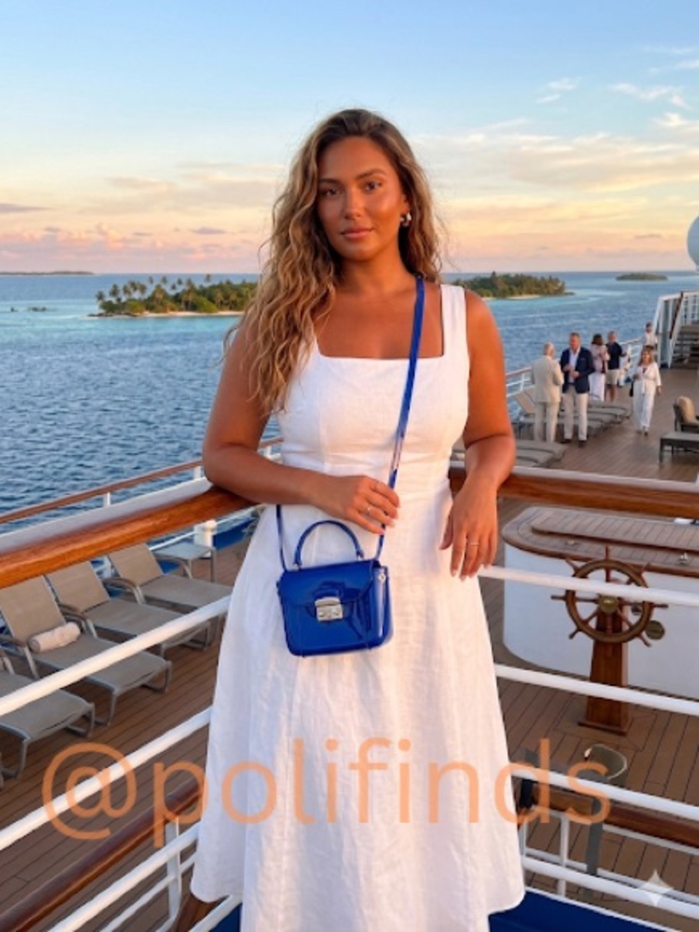FURLA Blue Jelly Adj Strap One Compartment Silver Hardware Crossbody Bag